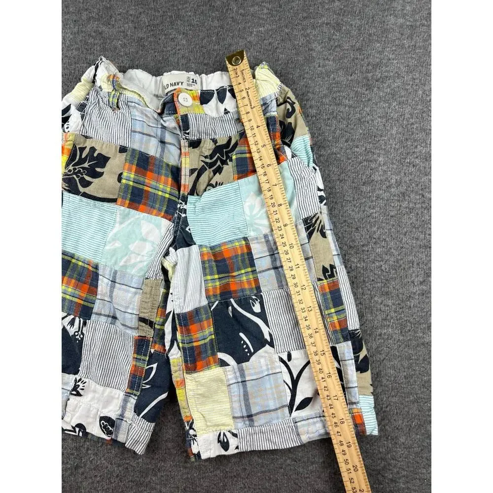 Old Navy Boys' Patchwork‎ Shorts Size 10